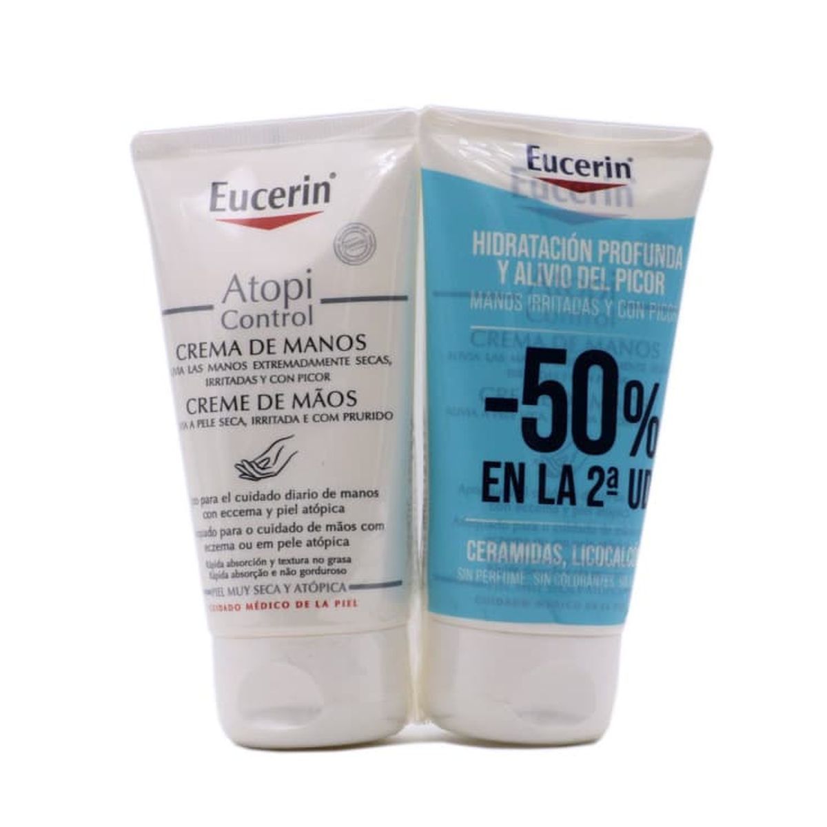 Atopicontrol Crema De Manos Lote 2 X – Eucerin – 75ml