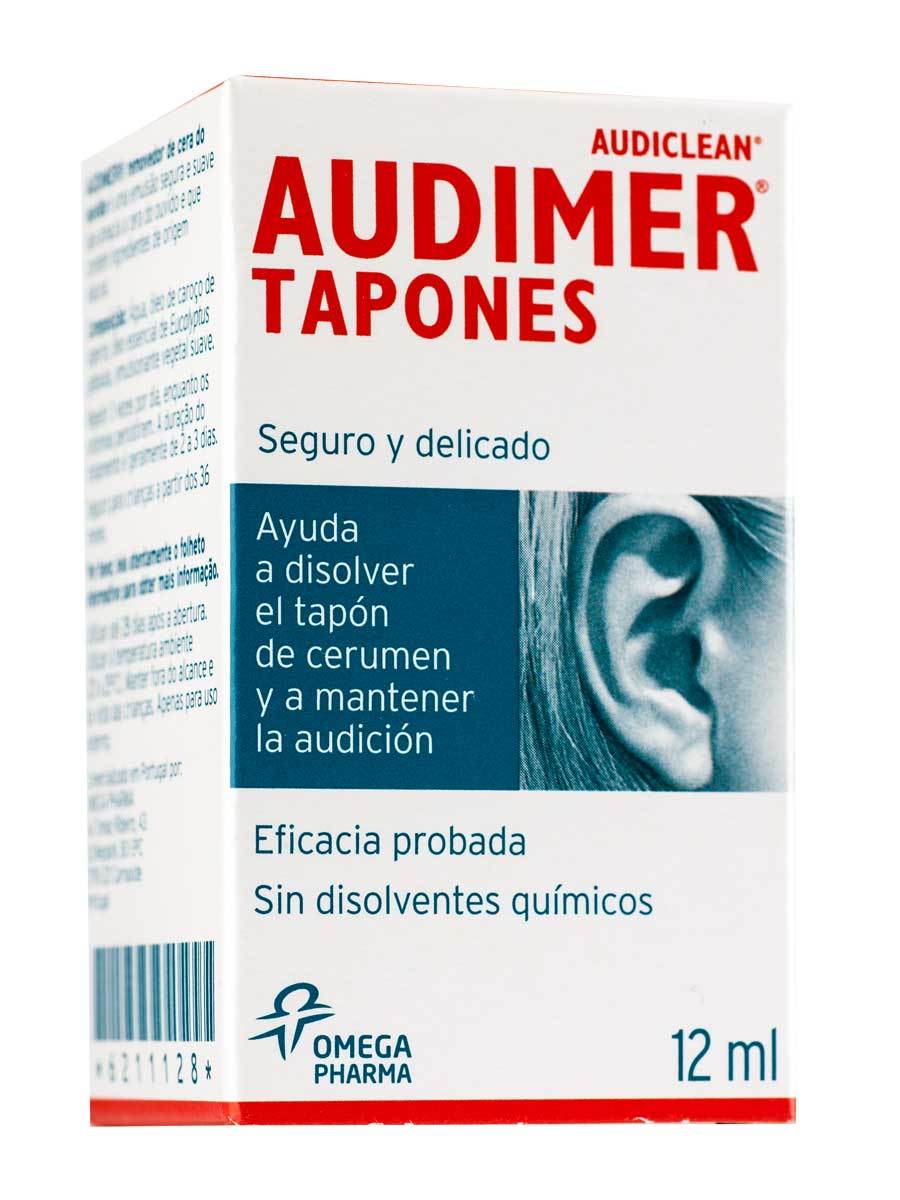 Audimer Tapones Solución De Limpieza Oido 12 ml