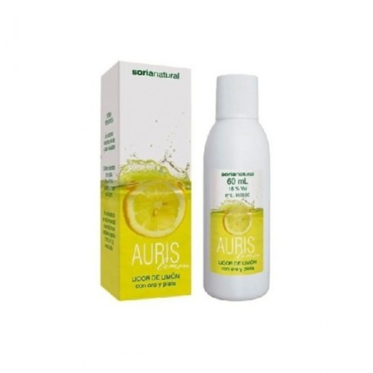 Auris Lemon Licor Limón Soria Natural – 60ml