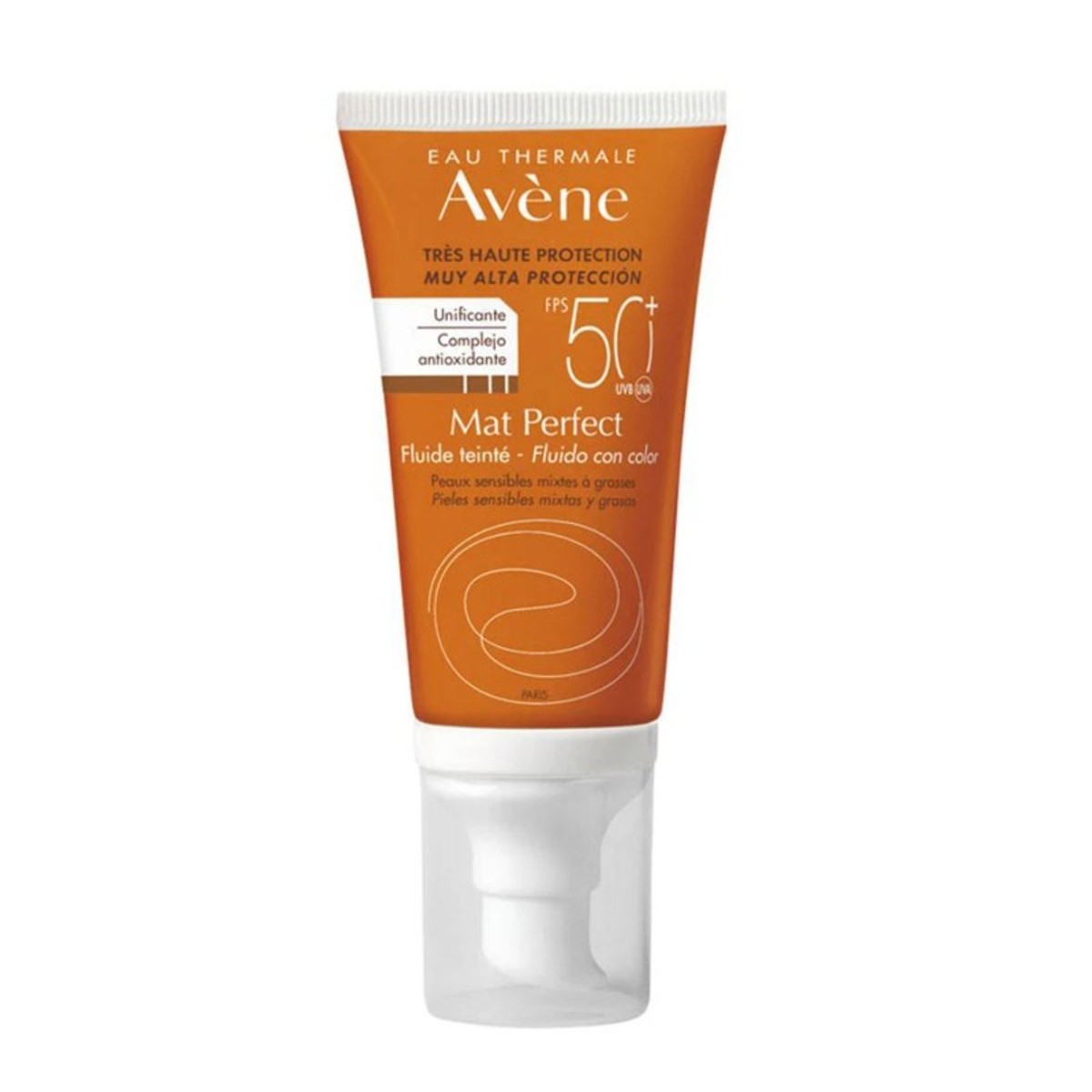 Avene mat perfect fluido con color SPF 50+ 50ml
