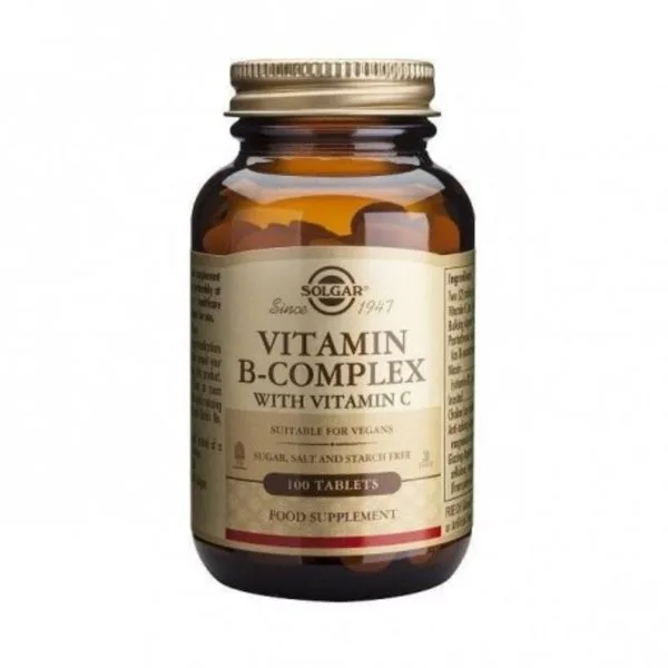 B-complex con Vitamina C 250 Compresse 0201 Solgar