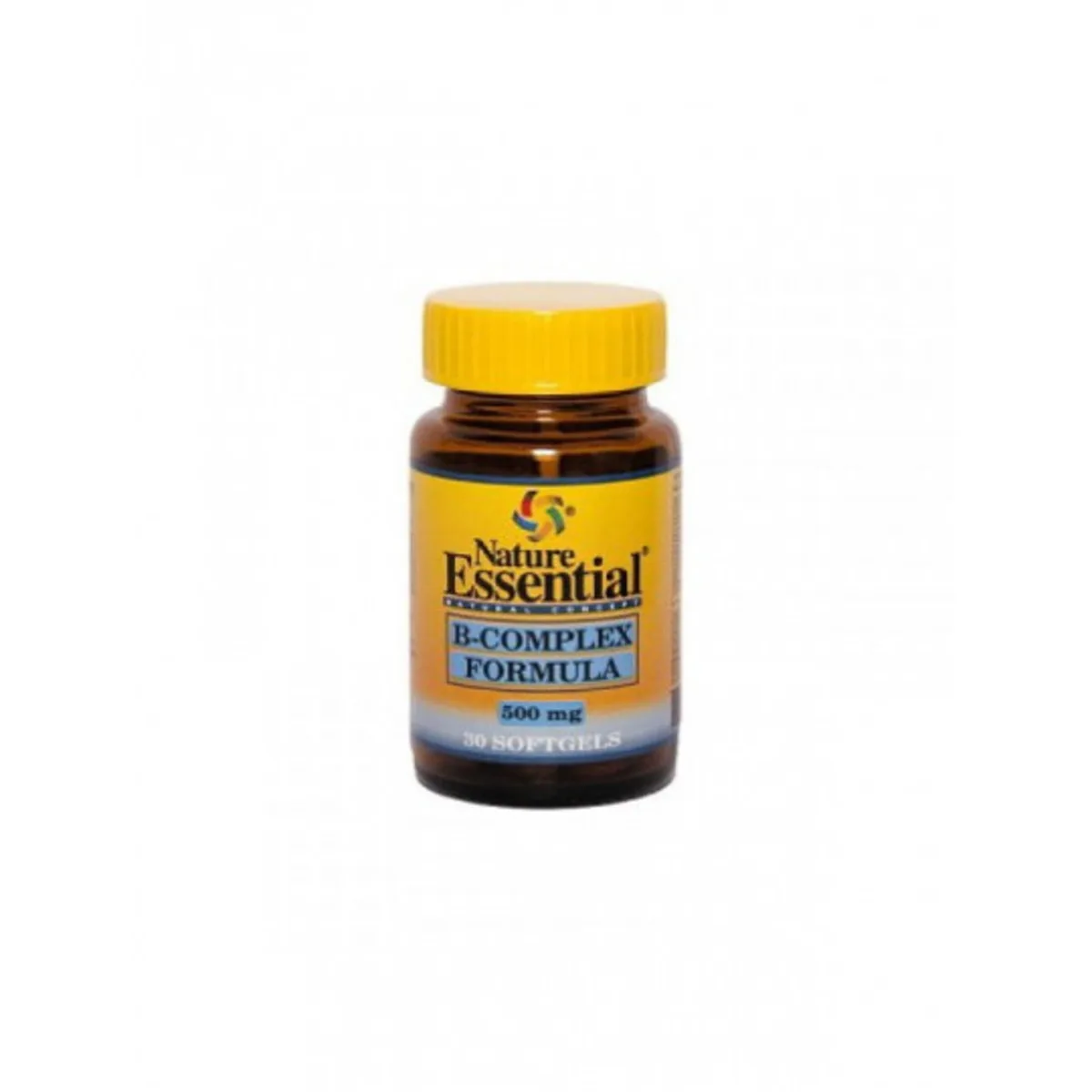 B-Complex Fórmula 500 mg 30 Perlas Nature Essential