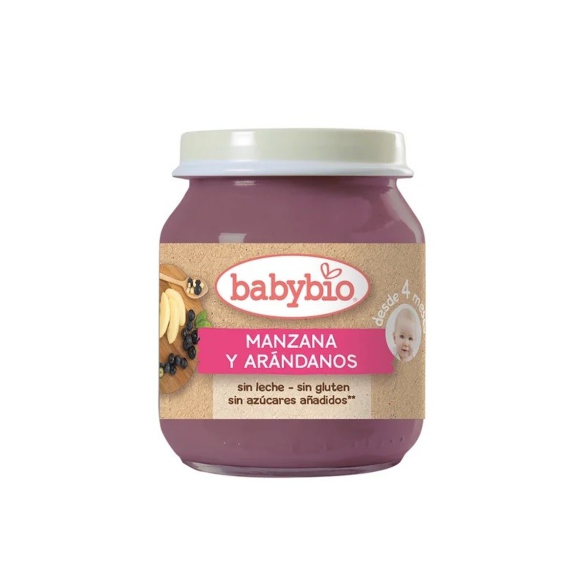 Babybio Potito Manzana Arándanos – 130g