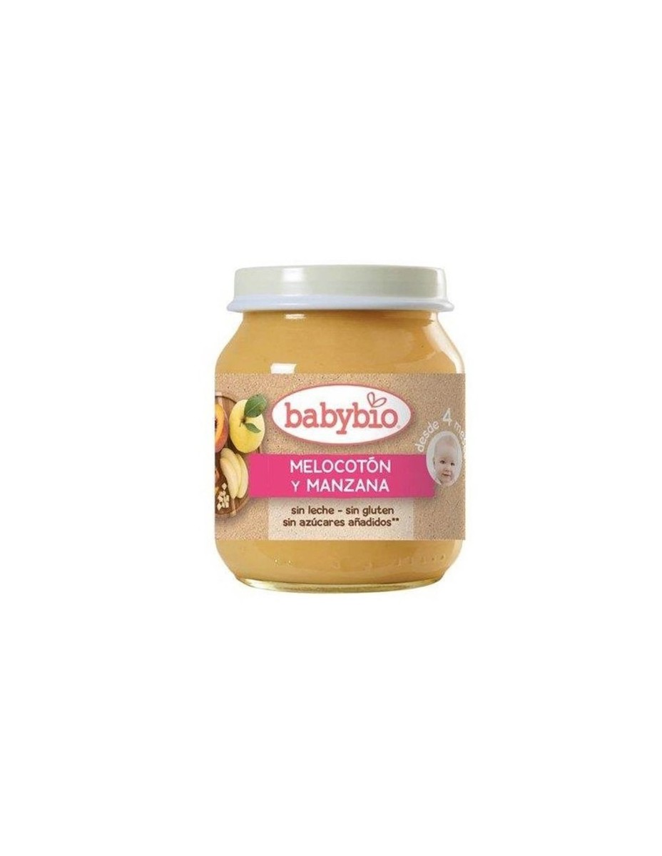 Babybio Potito Pêssego Maçã – 130g