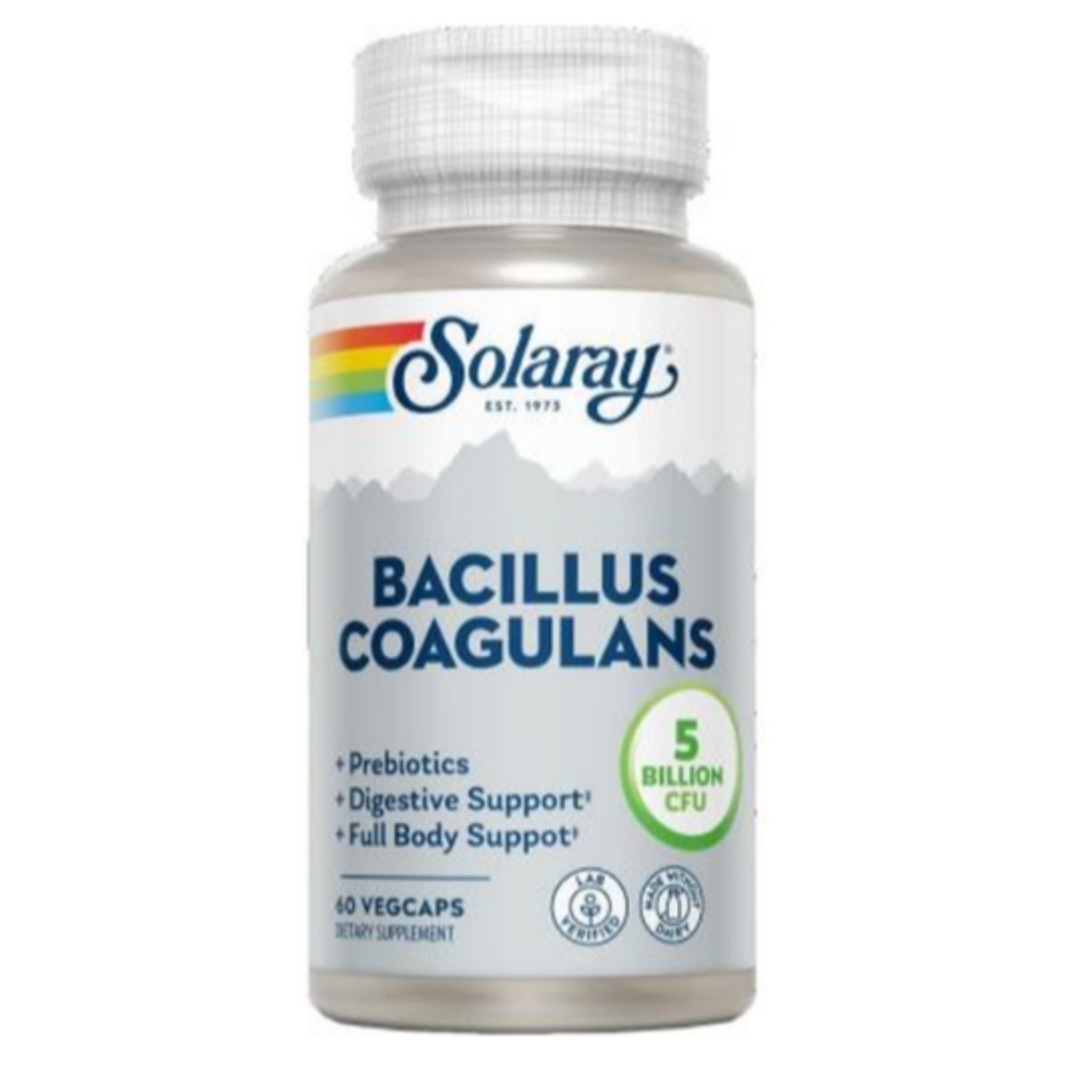 Bacillus Coagulans 60 Cápsulas Solaray