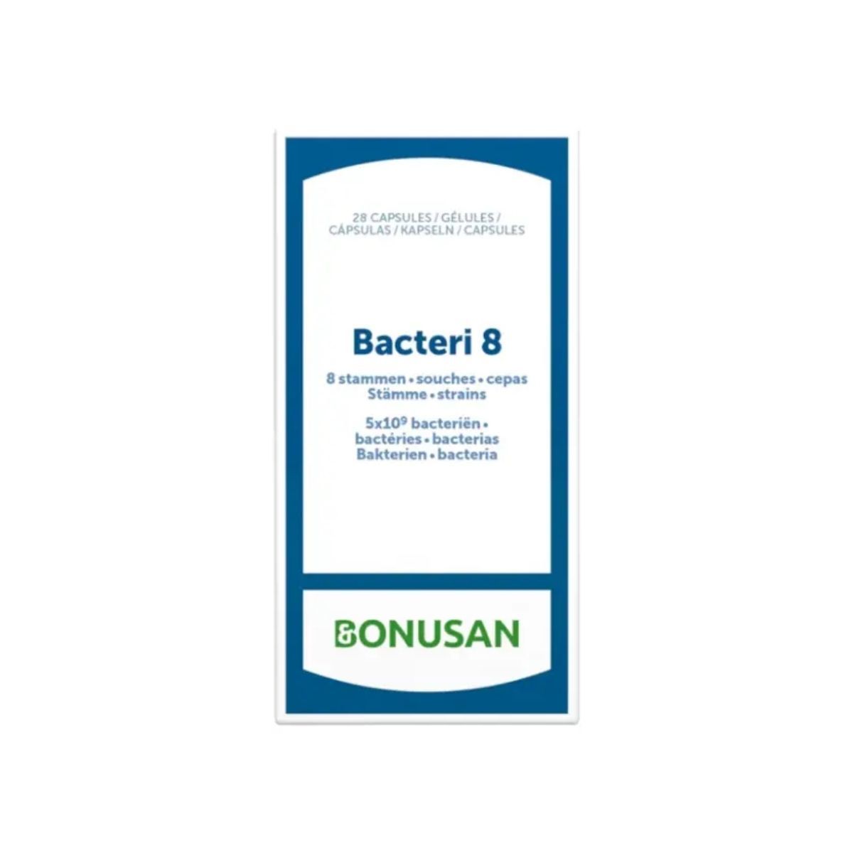 Bacteri 8 28 cápsulas Bonusan