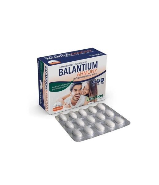 Balantium Armony avec tryptophane et griffonia 60 capsules Derbós