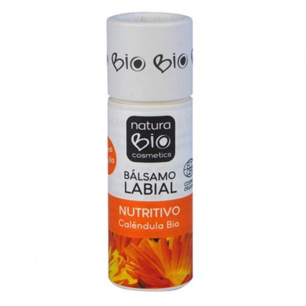 Balsamo labbra Nutritivo Vaniglia Calendula 9, Naturabio – 5g
