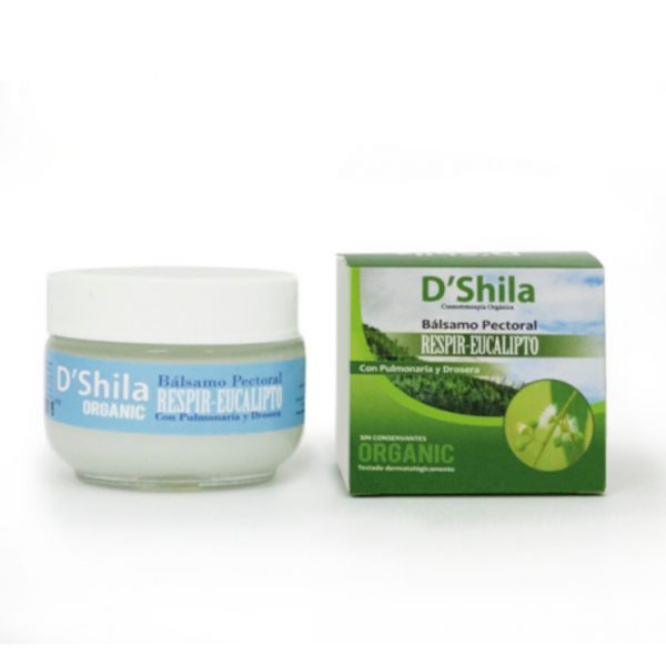 Bálsamo Pectoral Respir Eucalipto D’Shila – 50ml