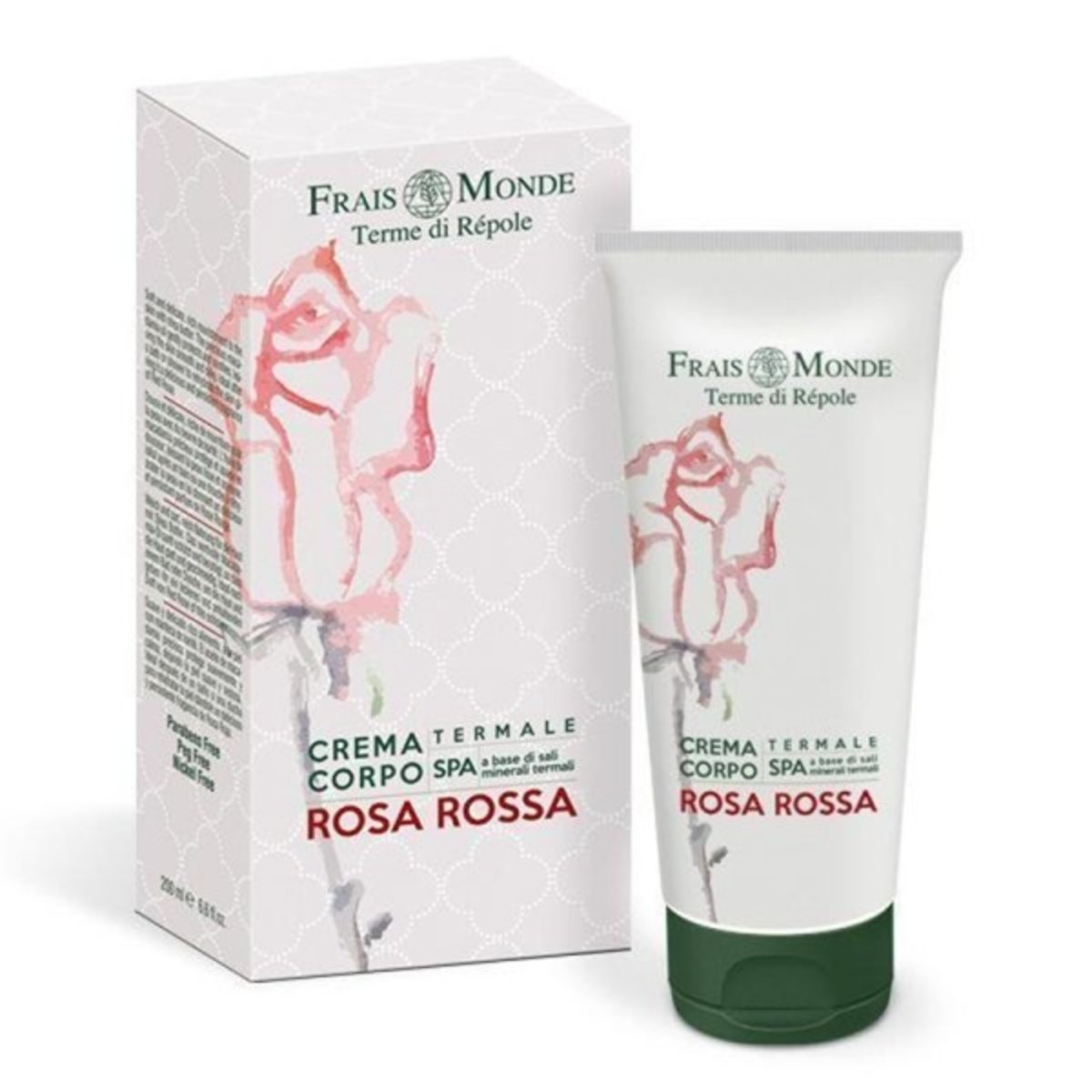 Baño Ducha Rosa Roja Frais Monde – 200ml