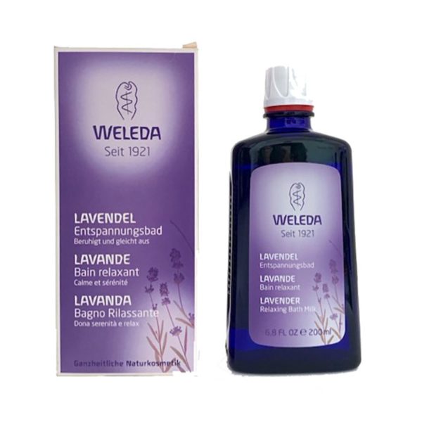 Entspannendes Bad Lavendel Weleda Kosmetik – 200ml