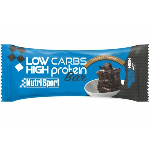 Low-Carb-Riegel 16 Stück Brownie Nutrisport – 60g