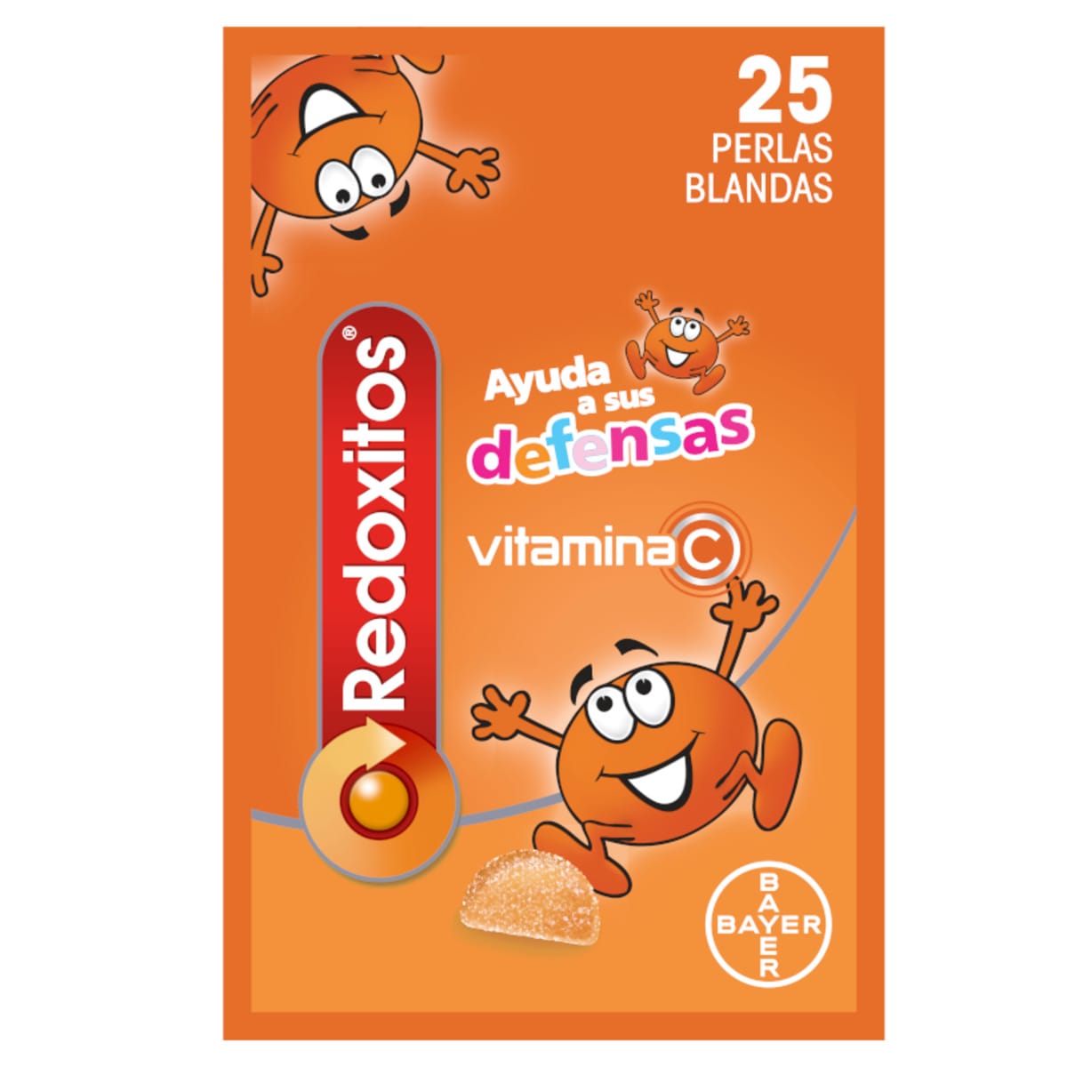 Bayer Redoxitos Vit C 25 Perlas Blandas