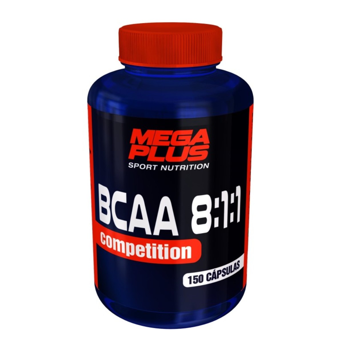 BCAA 8:1:1 Competiton 150  cápsulas  Mega Plus