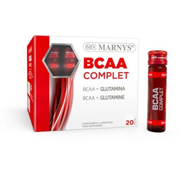 BCAA Complete+ Glutamina 20 Fiale Marnys