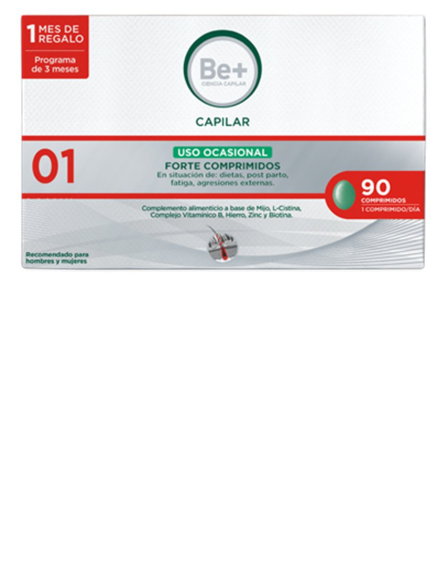 Be+ Capilar Uso Ocasional Forte 90 Comprimidos