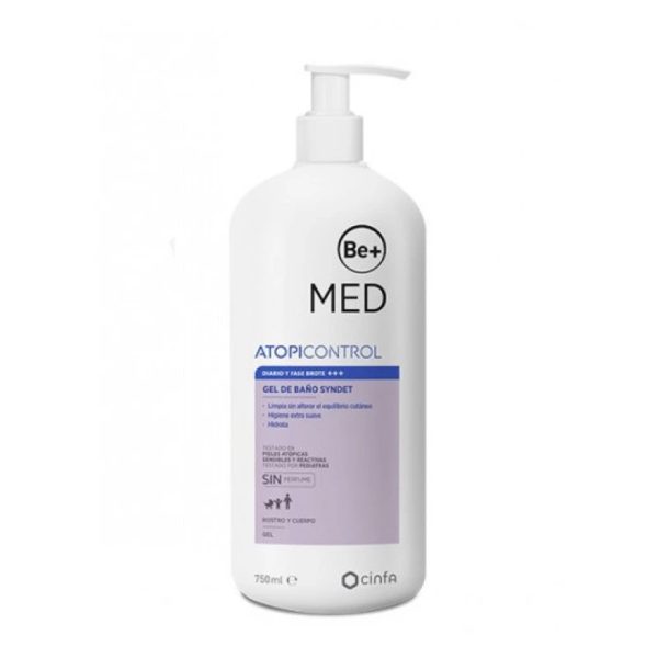 BE+ MED ATOPIC SKIN CONTROL GEL DE BAÑO SYNDET 750 ML