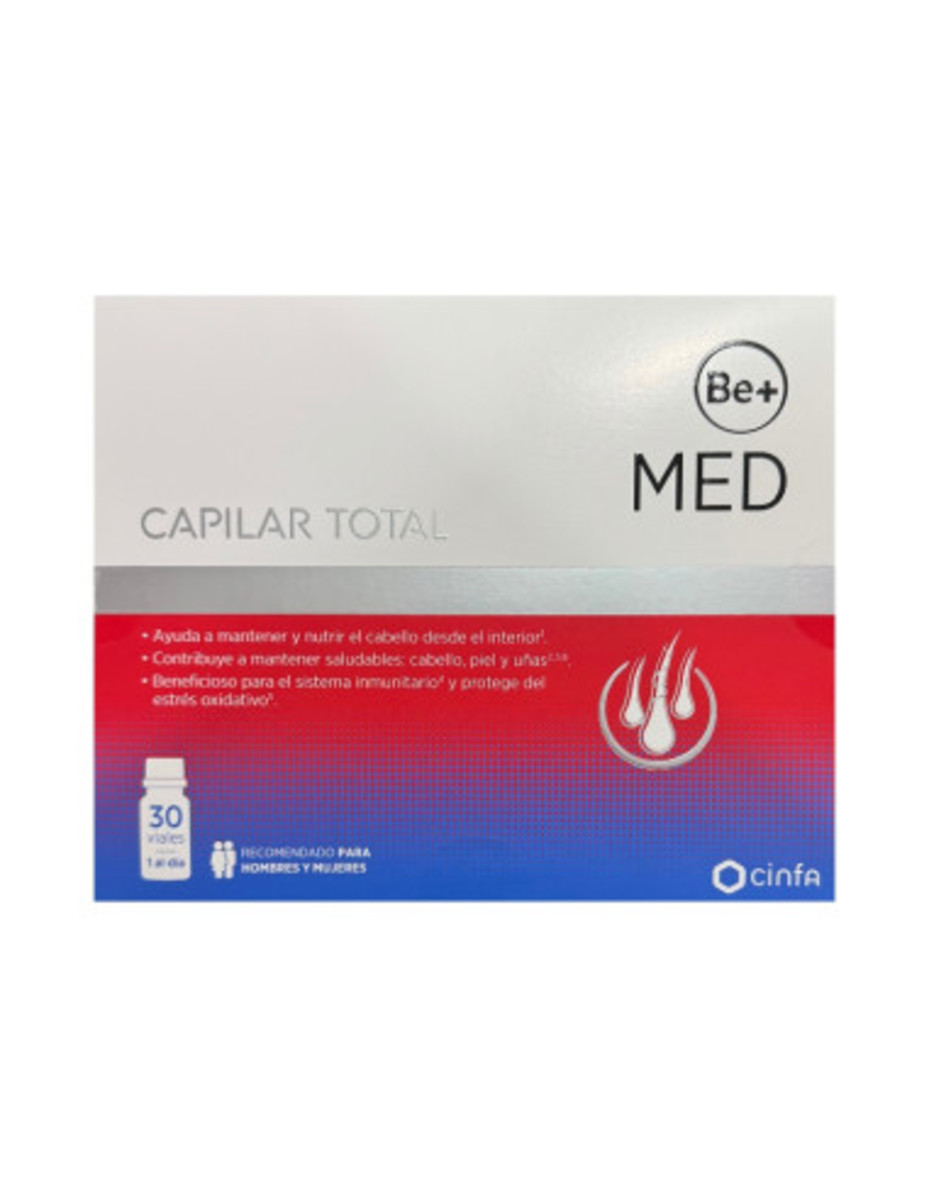 BE + MED CAPILAR TOTAL 30 VIALES