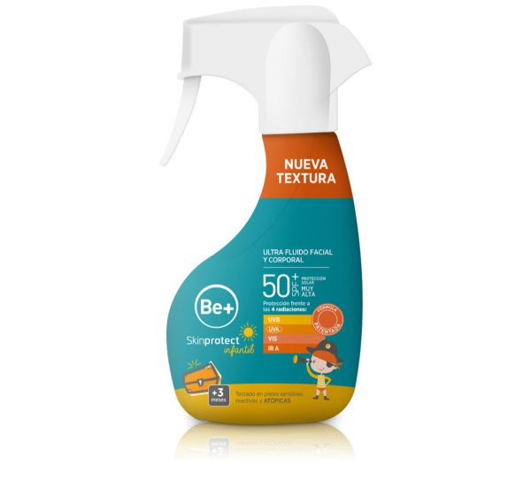 BE+ Skinprotect Infantil Ultra Fluido Facial e Corporal SPF50+