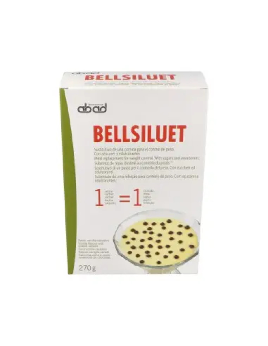 Bellsiluet Natillas Vainilla con cereales 5 Sobres Laboratorios abad – 270g