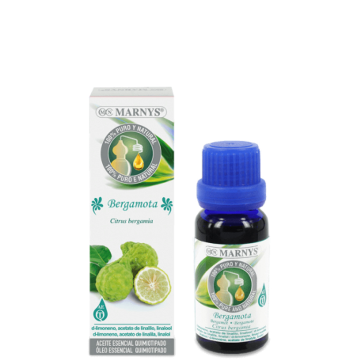 Bergamota Aceite Esencial Alimentario Marnys – 15ml