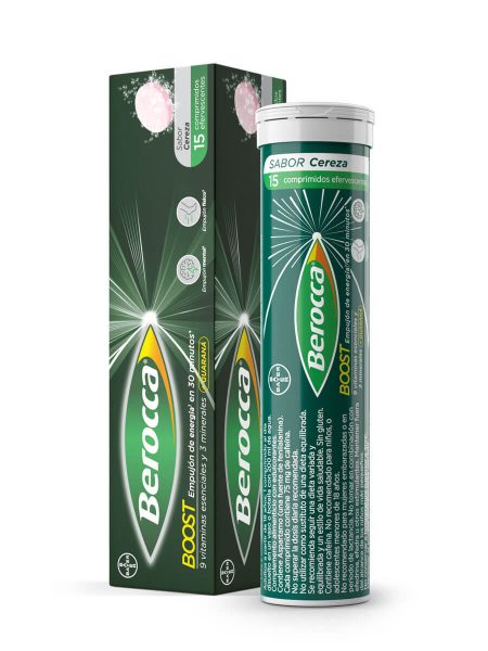 Berocca Boost Sapore Ciliegia 15 Compresse Effervescenti