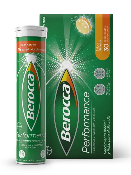 Berocca Performance Sapore Arancia 30 Compresse Effervescenti