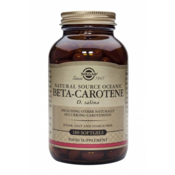 Beta Carotène 100 % 7 mg 180 capsules Solgar