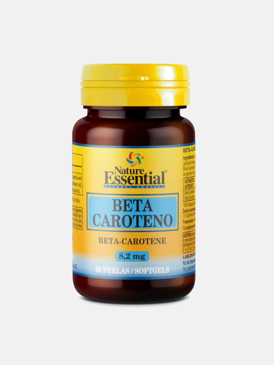 Betacaroteno 10000 UI 50 Perlas Nature Essential