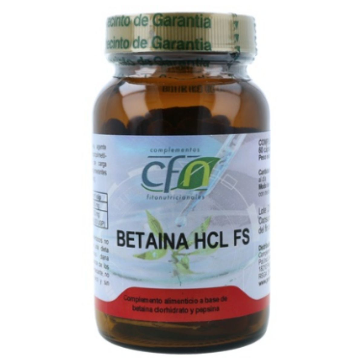 Betaina HCL 60 cápsulas CFN