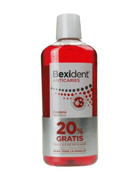 Bexident bain de bouche anti-caries 500 ml