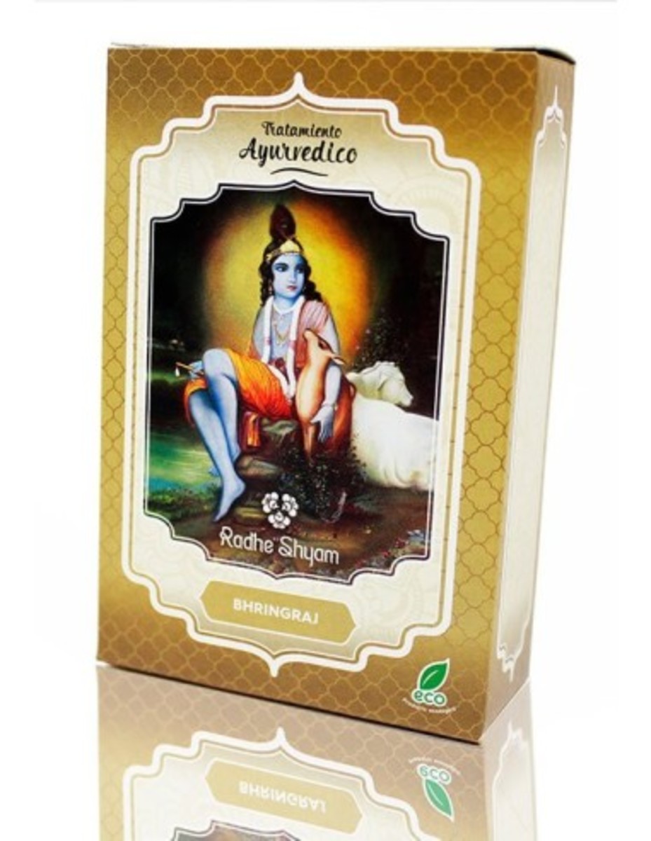 Bhringraj Tratamiento Capilar Natural Ayurvedic Radhe Shyam Spiritual Sky