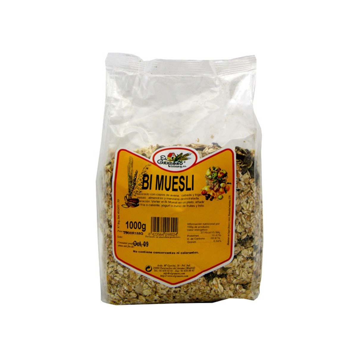 Bi-muesli 1 kg El Granero