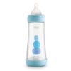 Biberón Chicco Perfect 5 flujo rápido 4 meses Azul
