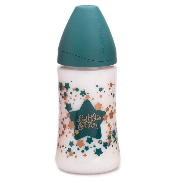 Flasche Pp Breite Öffnung Silikon Prem Suavinex – 270ml