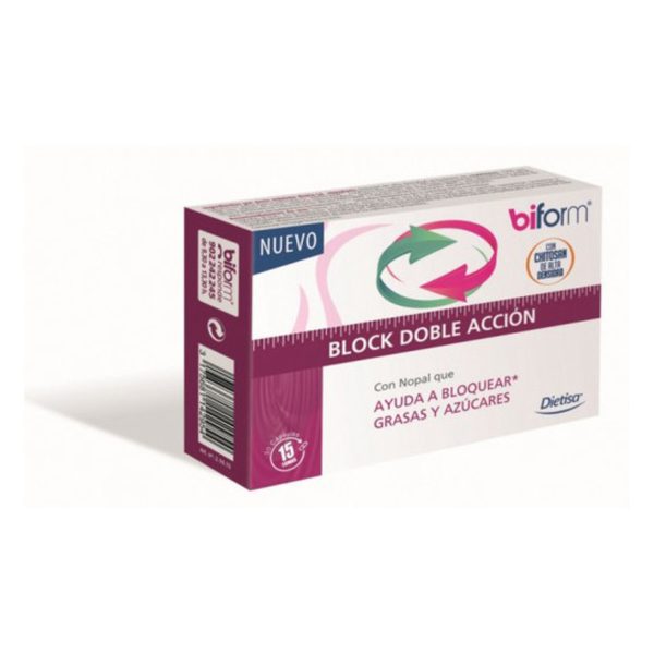 Biform Block Double Action 30 Capsules Dietisa