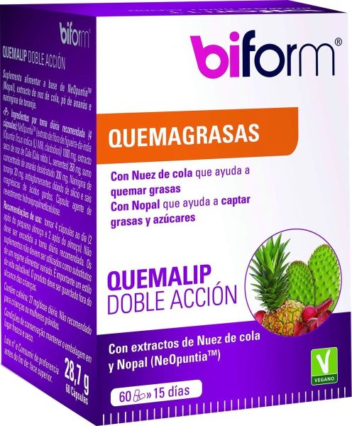 Biform Quemalip Doppia Azione Bruciagrassi 60 Capsule Dietisa