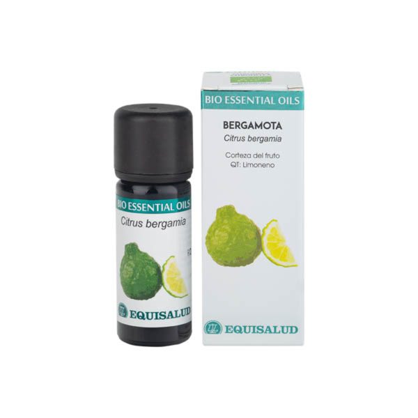 Huile essentielle bio de bergamote d'Equisalud 10 millilitres