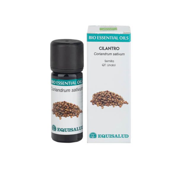 Huile essentielle bio de coriandre d'Equisalud 10 millilitres