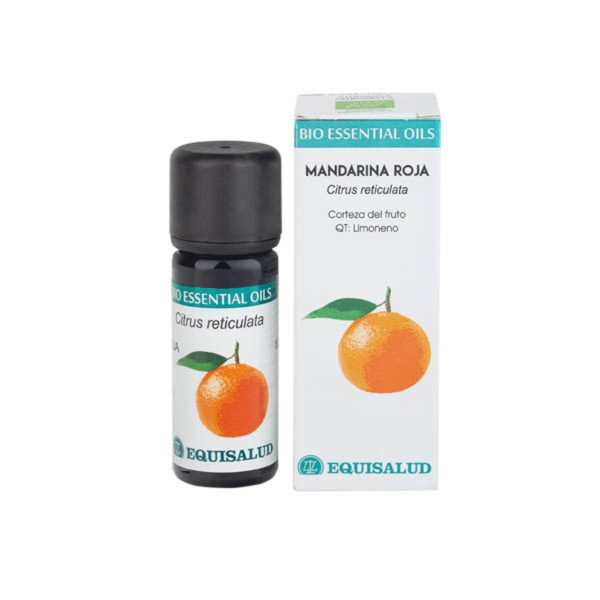 Huile essentielle bio Mandarina Roja d'Equisalud 10 millilitres