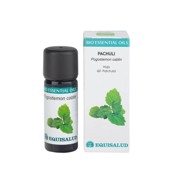 Huile essentielle bio Pachuli d'Equisalud 10 millilitres