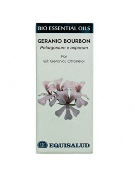 Huiles essentielles Bio Géranium B. Ac. Essentiel . Equisalud – 10ml