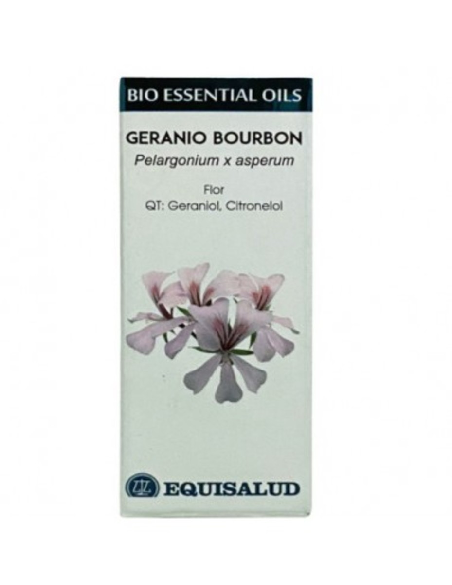 Bio Essential Oils Geranio B. Ac. Esencial . Equisalud – 10ml