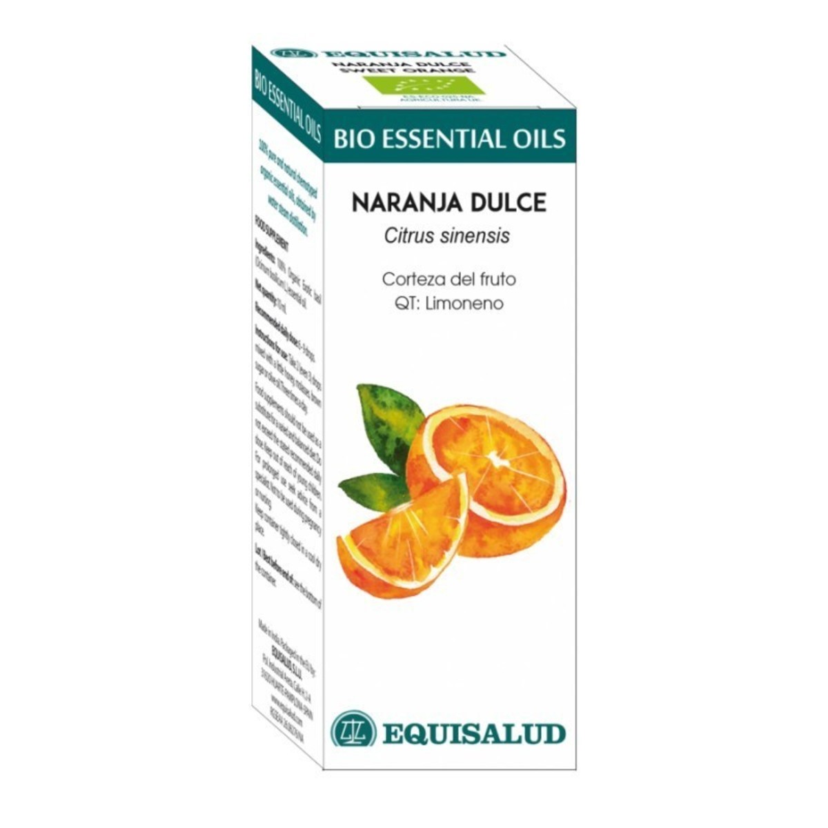 Bio Essential Oils Naranja Dulce Ac. Esencial . Equisalud – 10ml