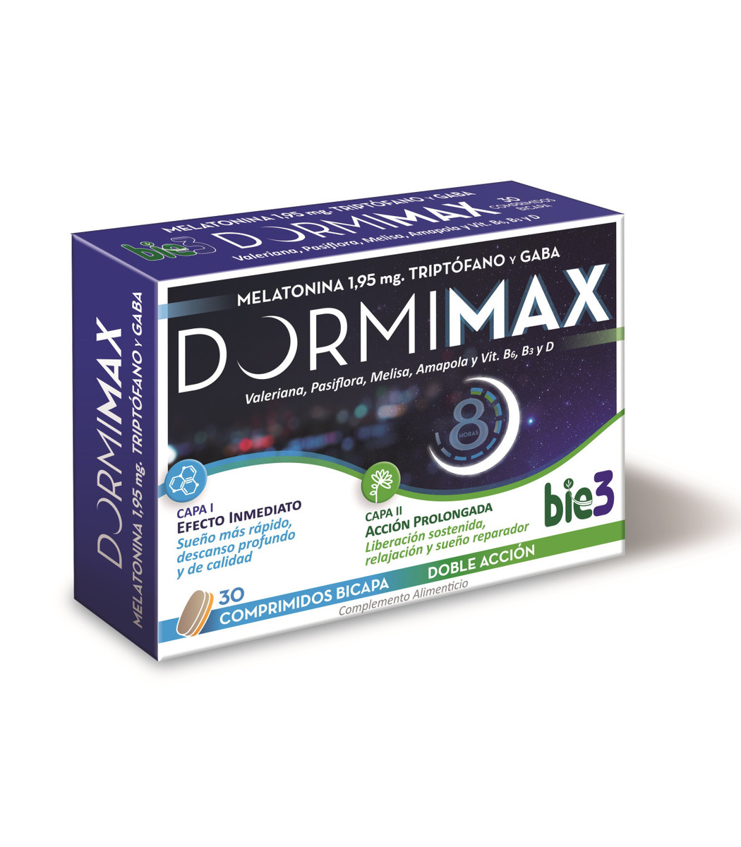 Bio3 Dormimax 30 comprimidos bicapa