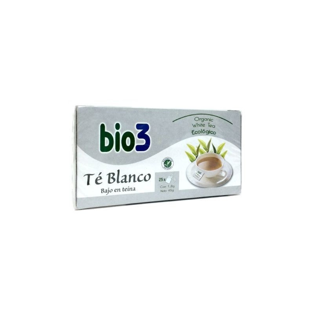 Bio3 Té Blanco Ecológico 25 bolsitas