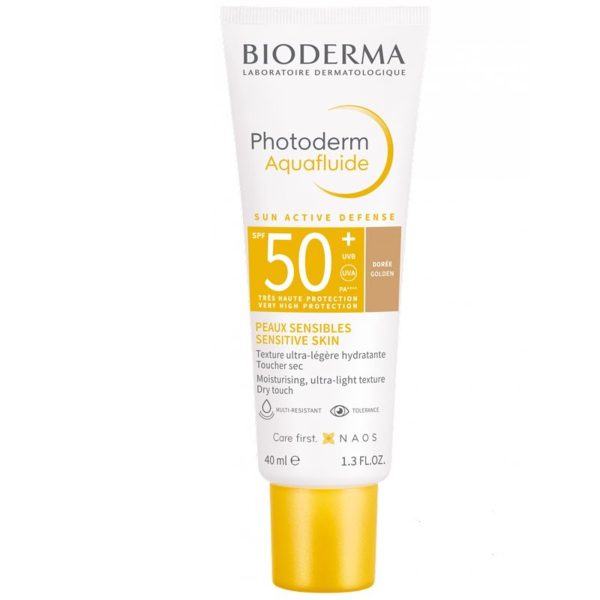 Bioderma photoderm max aqua fluido cor dourado SPF50+ 40 ml