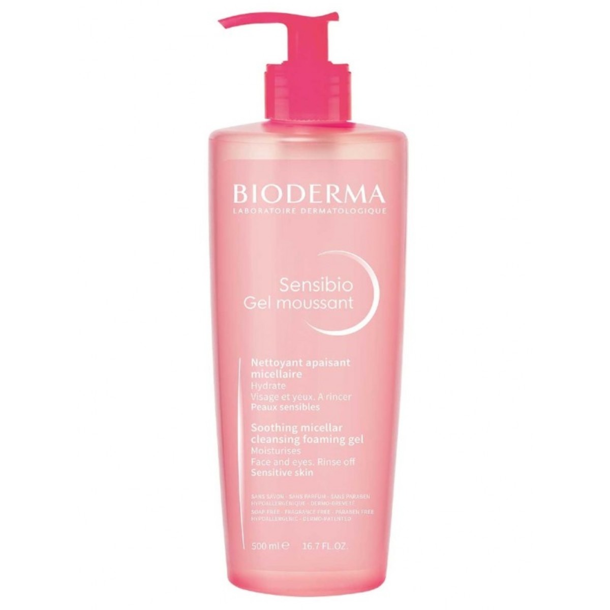 Bioderma sensibio gel moussant 500 ml