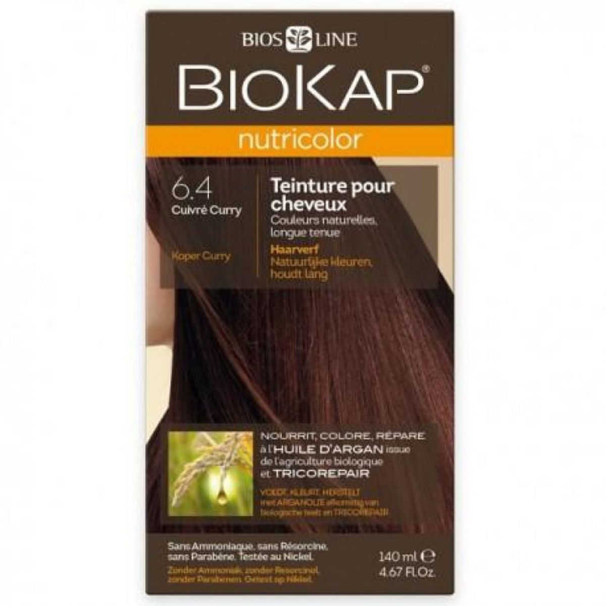 Biokap 6.40 Cobrizo Curry – 140ml