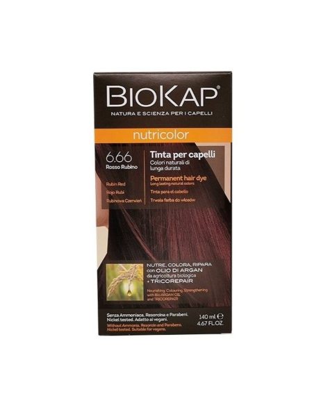 Biokap Tinta Rosso Rubino – 140ml